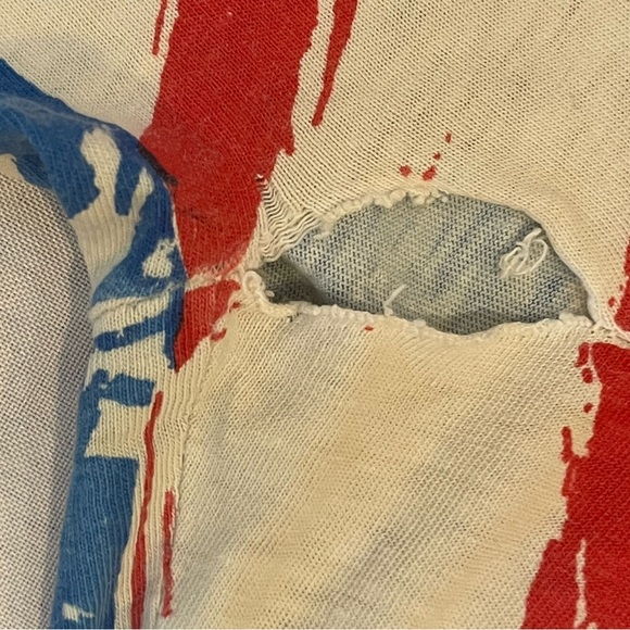 USA 1994 World Cup T Shirt Ritz Red White Blue Vintage Size Large MJT’s As Is - Picture 8 of 12